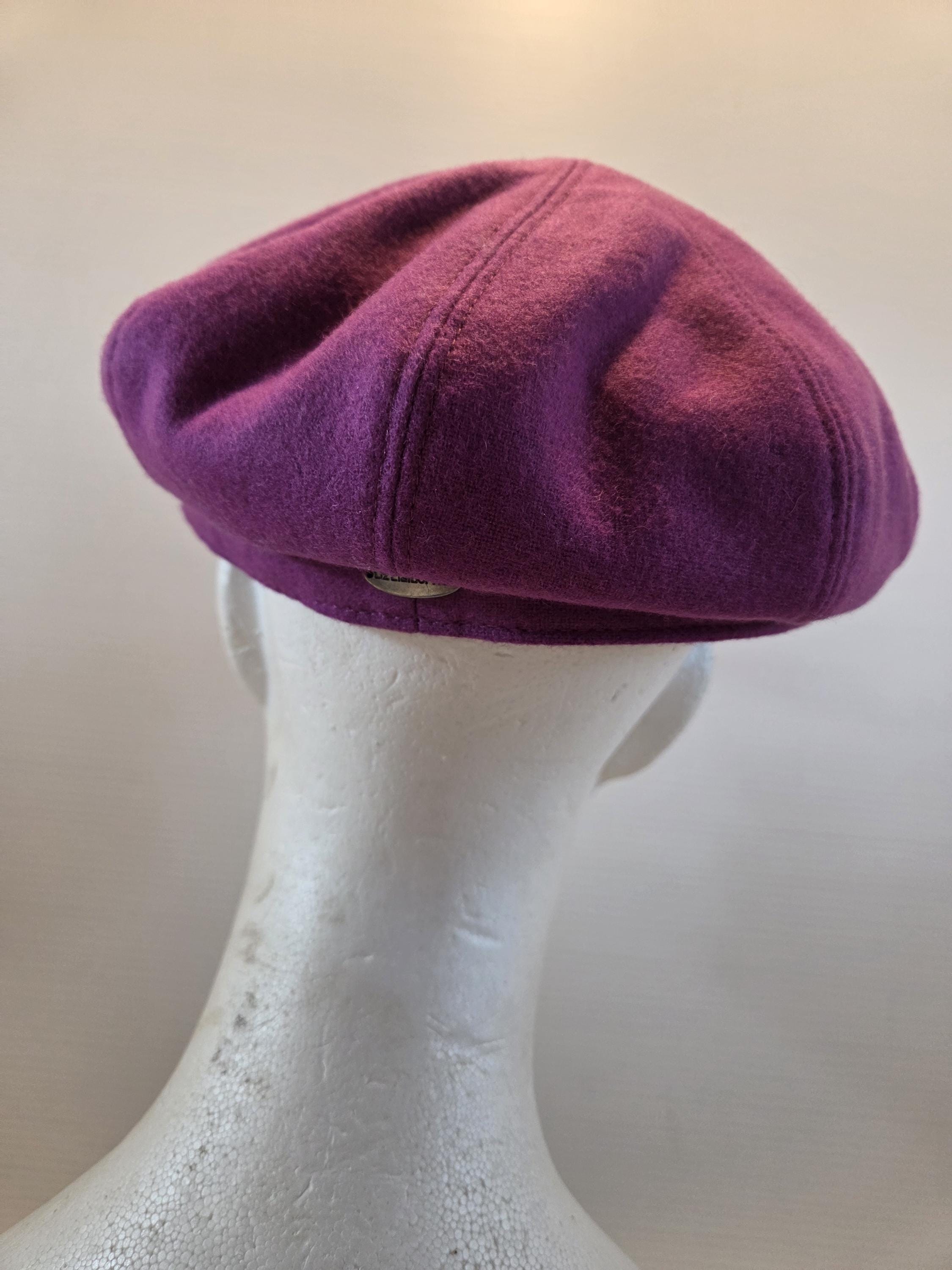 Liz Claiborne Newsboy Cap Fuchsia Pink - Etsy display picture 1