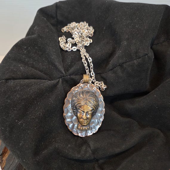 Repouse Genie Pendant Necklace