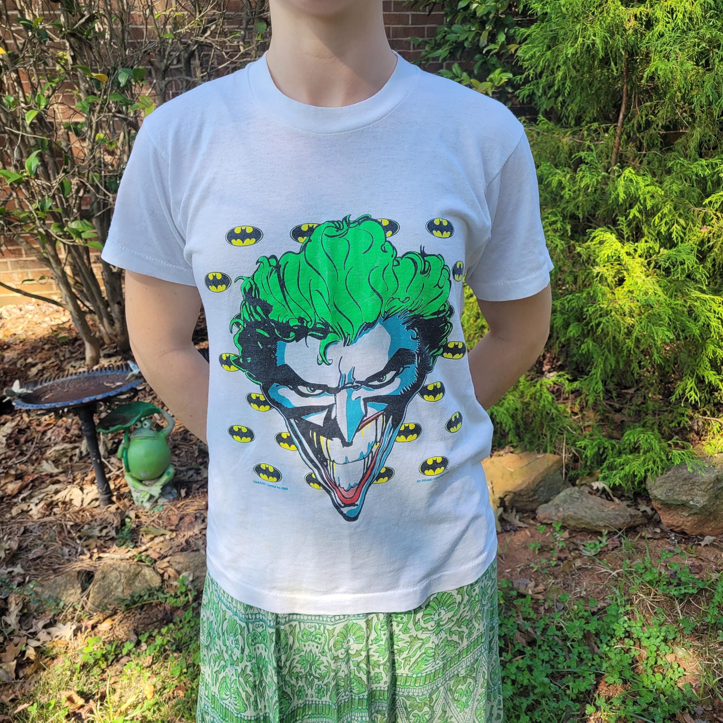 Vintage Joker DC Comics T-shirt by Primo Designs 1989 - Etsy