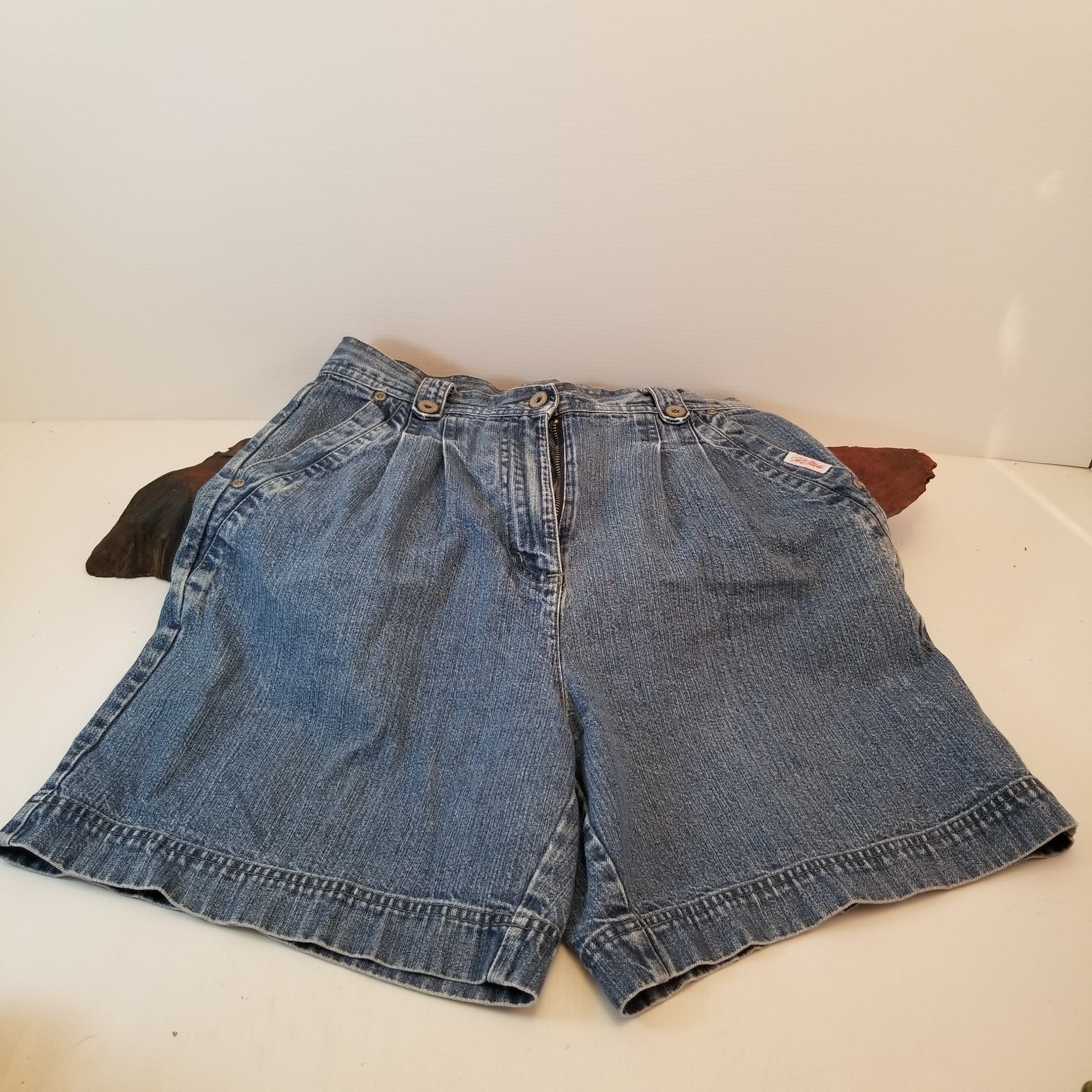 Vintage Bill Blass Denim Jean Shorts 