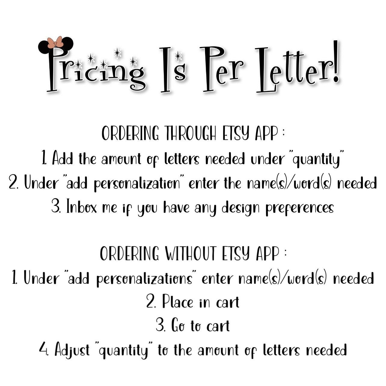 Groot Lettering pricing per Letter - Etsy