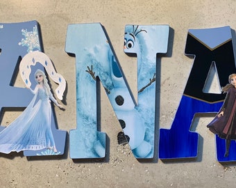 frozen letters etsy ireland