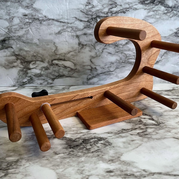 LOOM-The Minstrel - Telar de viaje pequeño Inkle - Fabrica una banda de 1,5 m para mesa de regazo, tarjeta, tableta con lanzadera