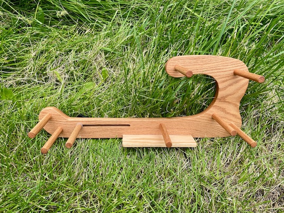 Loom-the Harp - Large Inkle Weaving Loom Made of Durable Hardwood