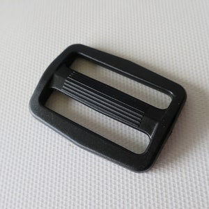 ACC Plastic Adjustable Strap Buckle For making your own straps for bags, instruments, and even suspenders Make unique gifts image 1