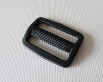 ACC -Plastic Adjustable Strap Buckle - For making your own straps for bags, instruments, and even suspenders! - Make unique gifts!