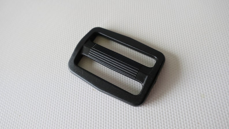 ACC Plastic Adjustable Strap Buckle For making your own straps for bags, instruments, and even suspenders Make unique gifts image 1