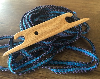 SHUTTLE-Double Pick Shuttle  for Pick-up Weaving on Inkle, Card, Tablet, Tapestry, Peg and Small Looms
