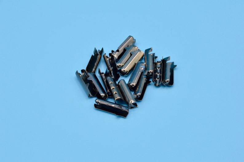 Aglet Shoelace End caps Metal 4 colors Enough for 4 sets of Etsy