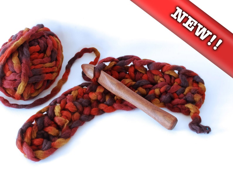 Tooljumbo Crochet Hook in 2 Sizes for Super Chunky Yarn Etsy