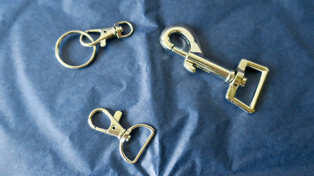 Accmetal Clips for Dog Leashes, Lanyards and More Inkle Card Weaving