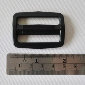 ACC Plastic Adjustable Strap Buckle For making your own straps for bags, instruments, and even suspenders Make unique gifts image 2