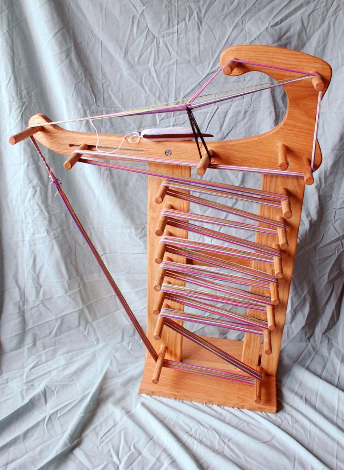 LOOMThe Harpsichord Our Largest Inkle Weaving Loom Made Etsy