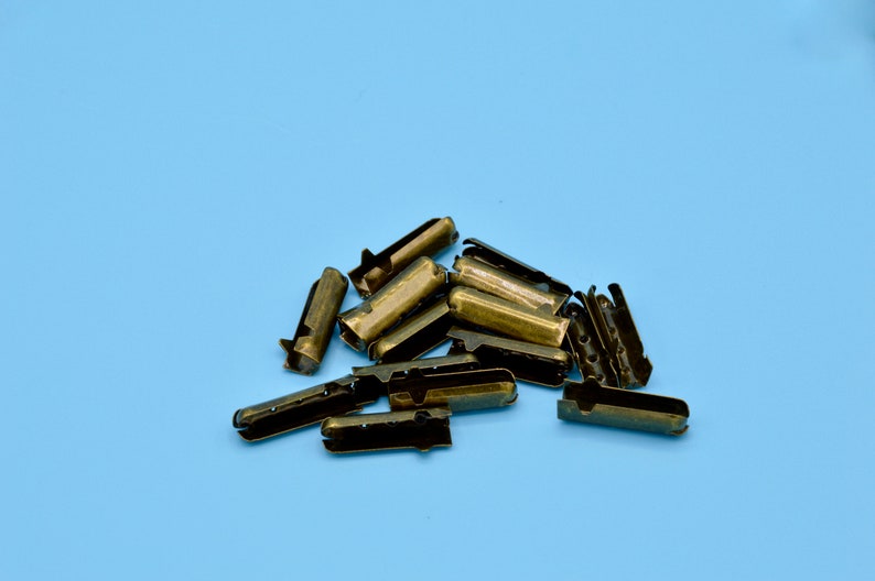 Aglet Shoelace End caps Metal 4 colors Enough for 4 sets of Etsy