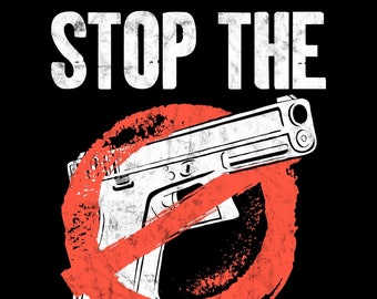 Póster de concienciación sobre la violencia armada Stop End Now, impresión artística para pared, 18.0 x 24.0 in, sin marco