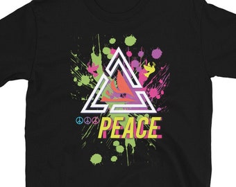Tri-Seven Holy Spirit Trinity Peace Camiseta Unisex de Manga Corta