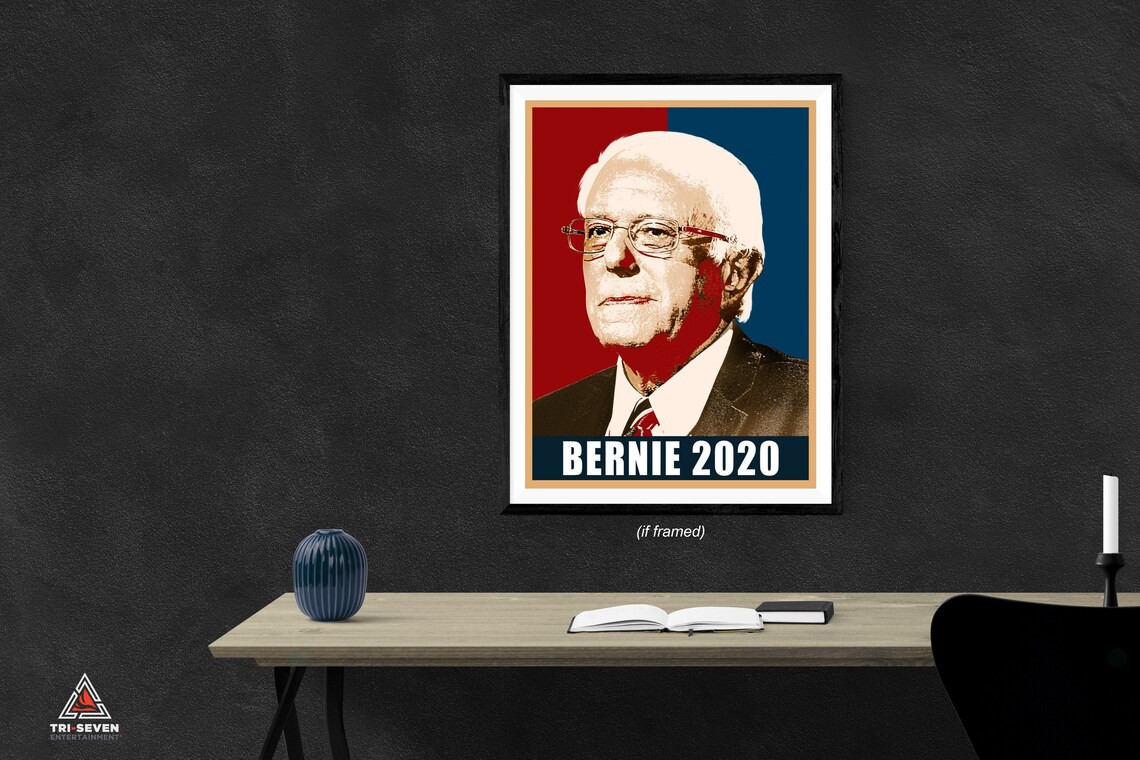 Bernie Sanders Poster 2020 Wall Art Print 18x24 - Etsy
