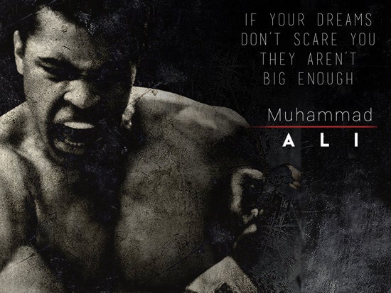 Muhammad Ali Poster Traum Grosse Angebot Kunstdruck Poster 18 Etsy Osterreich