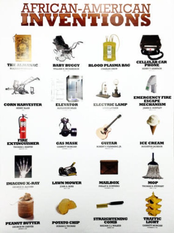 Printable African American Inventors List