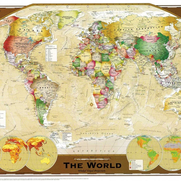 Large world map for classroom etsy
