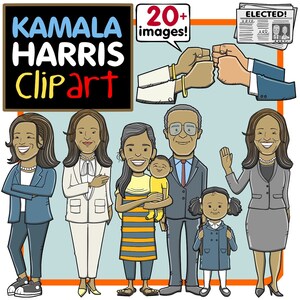 Kamala Harris Clip Art