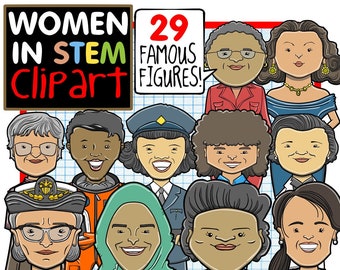 Women in STEM Clip Art