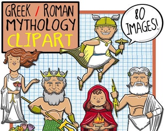 Greek + Roman Mythology Clip Art