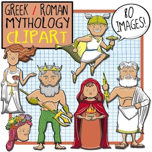 Greek + Roman Mythology Clip Art