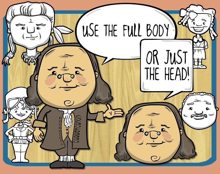 Historical Americans / American History Clip Art - Etsy