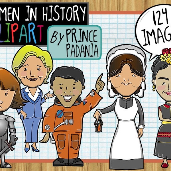 Mois de l’histoire des femmes / Images clipart de Women in Current Events