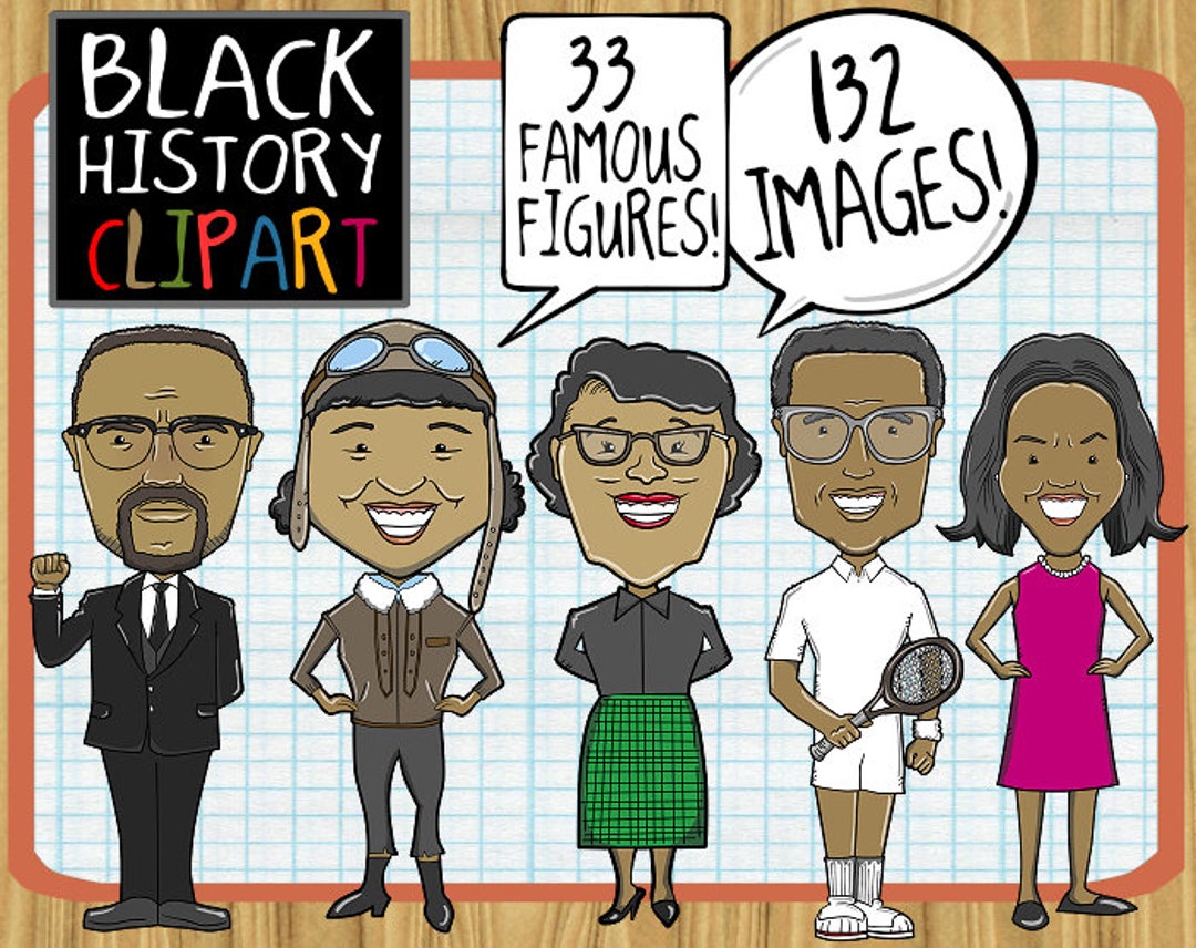 Black History Clipart - Etsy