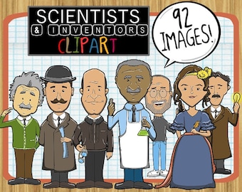 Scientists and Inventors ClipArt