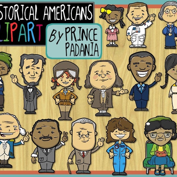 Historical Americans / American History Clip Art