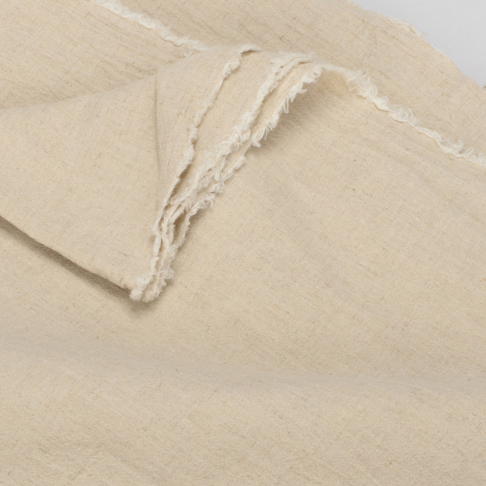 Flat Natural Linen Fabric the Classic Natural Linen Blend, Plain Linen