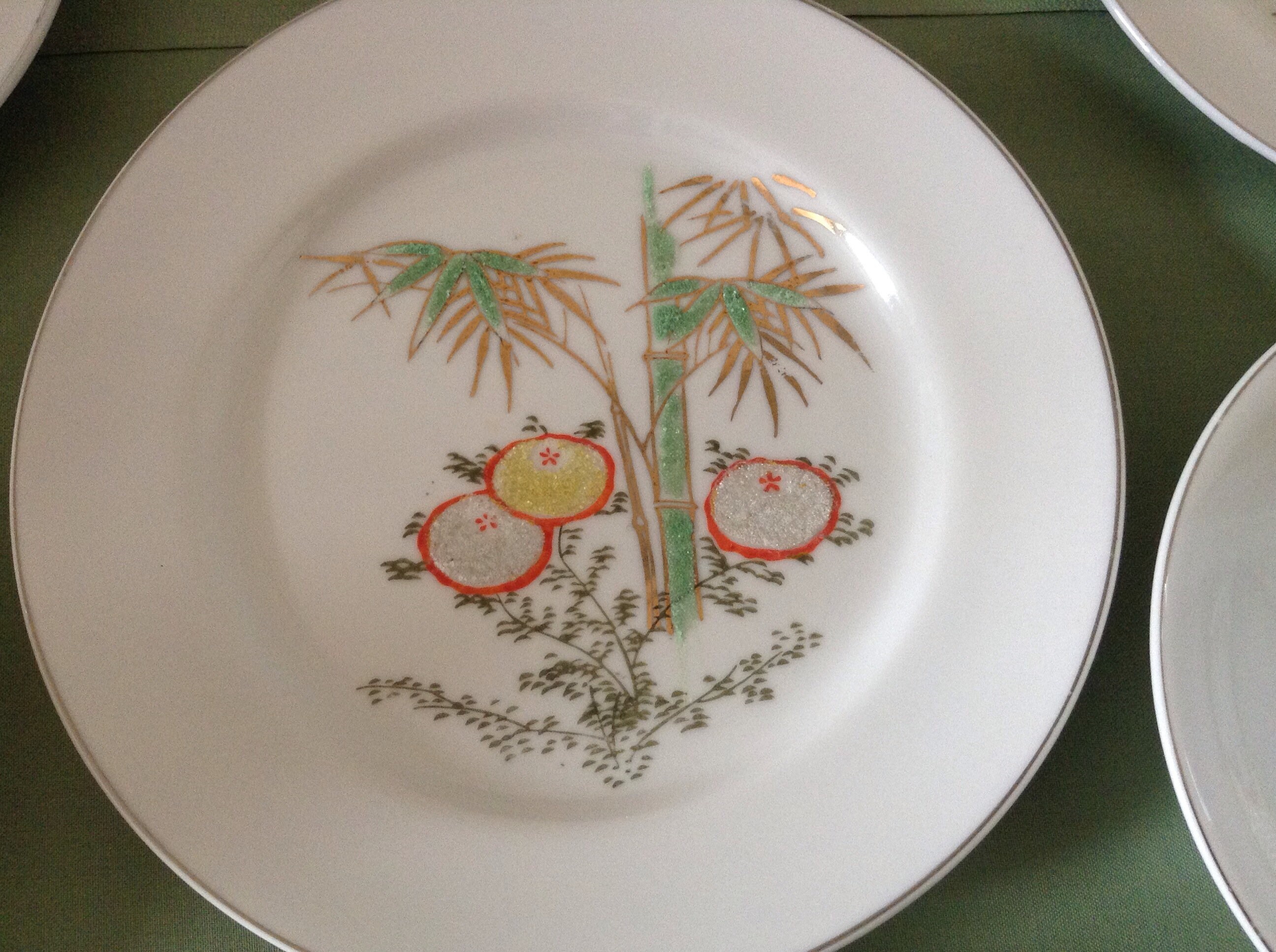 Vintage Hand Painted Kutani China Etsy