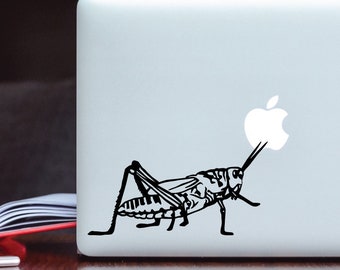 Grasshopper Vinyl Decal Design, For Laptops, any Smooth Surfaces High Quality Vinyl Sticker