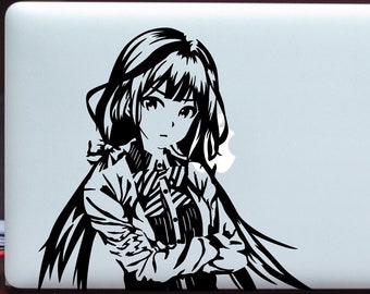 Kawaii maladroit Aki-chan Fan Art Decal, pour fan d’anime, pour toute surface lisse à partir d’un autocollant en vinyle de haute qualité