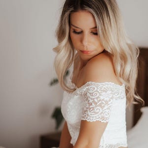 Bridal lingerie bralette