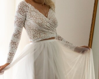 Tulle skirt, wedding skirt