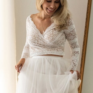 Tulle skirt, wedding skirt image 3