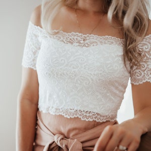 Wedding Crop Top -  Australia