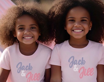 Jack and Jill Rhinestone Tee - Youth & Teen