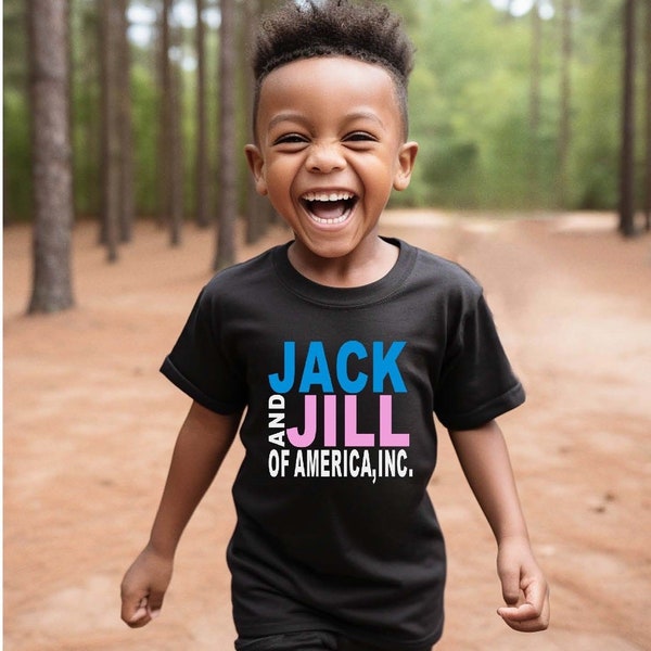 Jack and Jill Block Design Tee - Youth