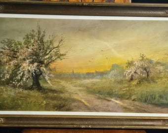 春の花咲く風景、ウィリアム・ヘンリー・チャンドラー作のオリジナル