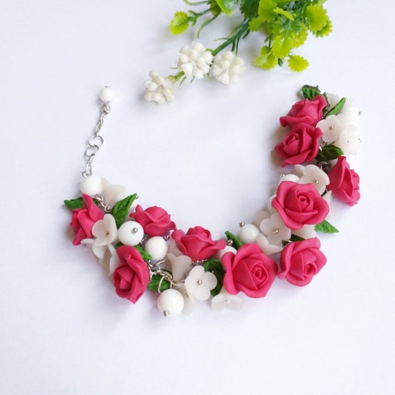 red rose bracelet
