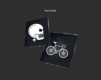SALE** Ride With Wolves x Sham City Roasters Patches