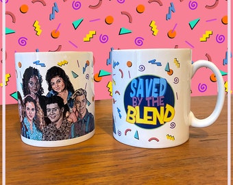 Coffee Mug Gift - Saved By The Bell Logo from Sham City Roasters, Specialist Craft Coffee Roasted In Hastings
