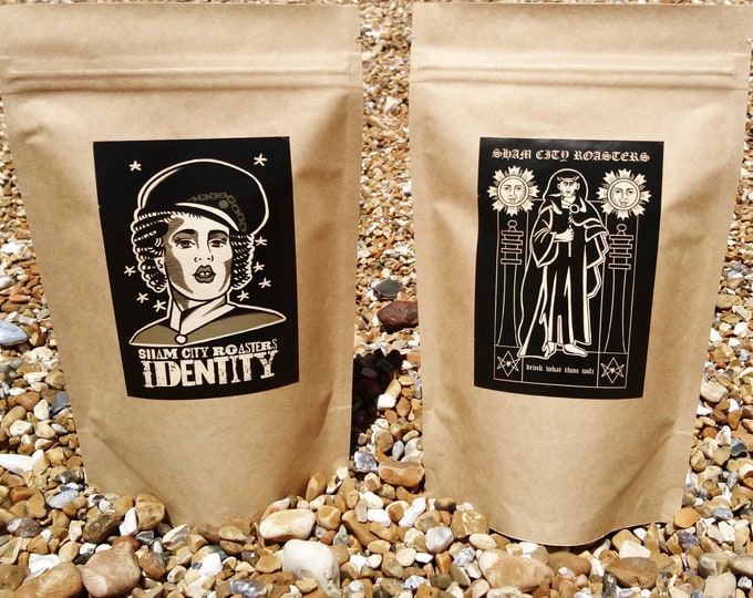 Featured listing image: Freshly Roasted Coffee - 2 Coffee Hastings Sample Pack from Craft Filter Coffee Roasted By Sham City Roasters