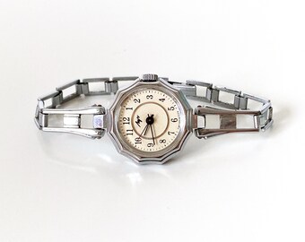 Retro Vintage Uhr, Uhr Vintage, Uhr-Frauen, Mechanische Uhr, Damenarmbanduhr Damen, Zarte Damenuhr, Kleine Uhr für Sie Geschenk