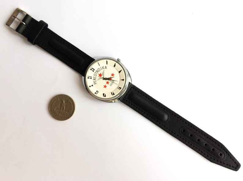 Vintage Watch - Glasnost Perestroika - watch watch Mens watch Mechanical watch men's watch "Raketa" image 2